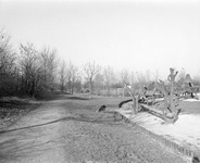 83222 Gezicht in het Sjanghaipark tussen de Karl Marxdreef en de Maniladreef te Utrecht, uit het zuidoosten, met rechts ...